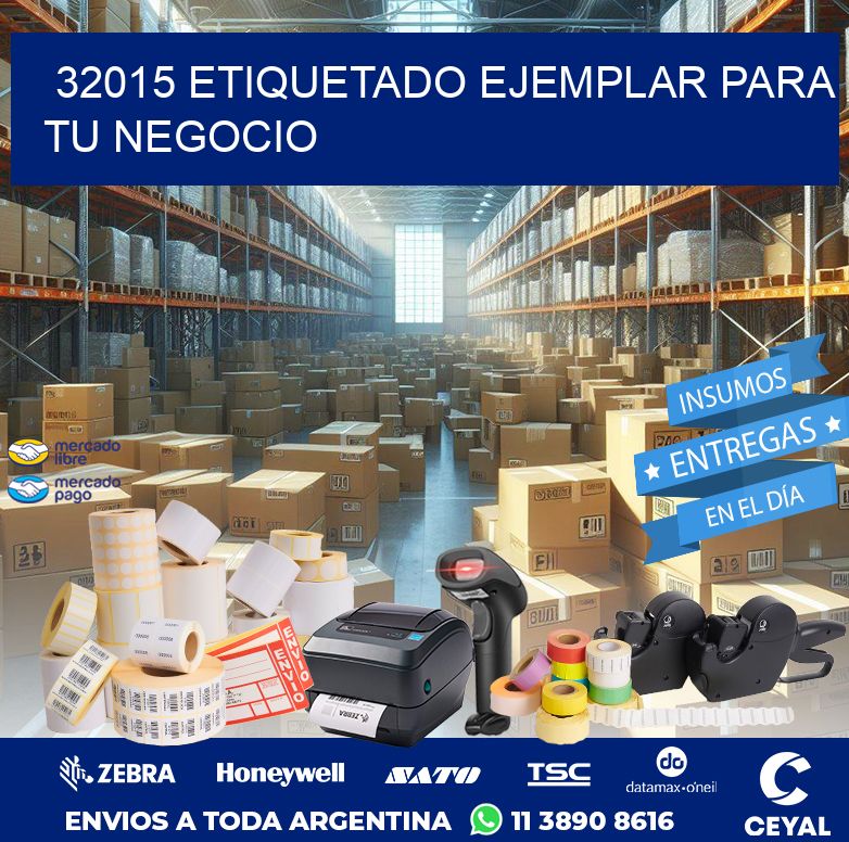 32015 ETIQUETADO EJEMPLAR PARA TU NEGOCIO