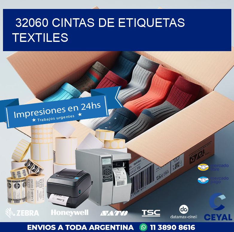 32060 CINTAS DE ETIQUETAS TEXTILES
