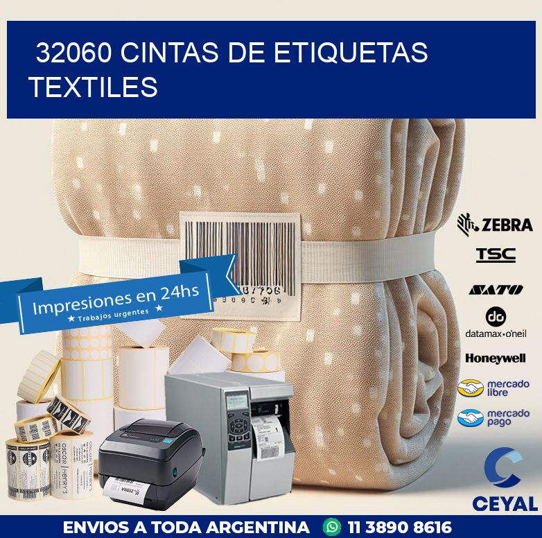 32060 CINTAS DE ETIQUETAS TEXTILES