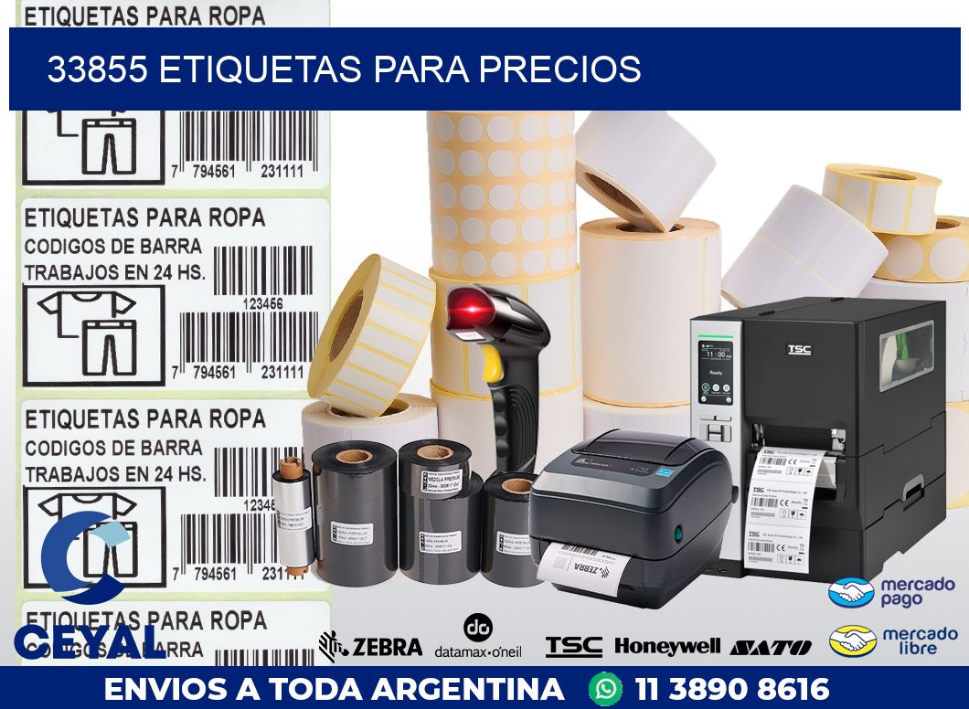 33855 ETIQUETAS PARA PRECIOS