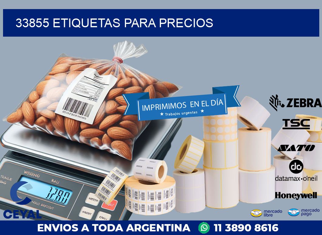 33855 ETIQUETAS PARA PRECIOS