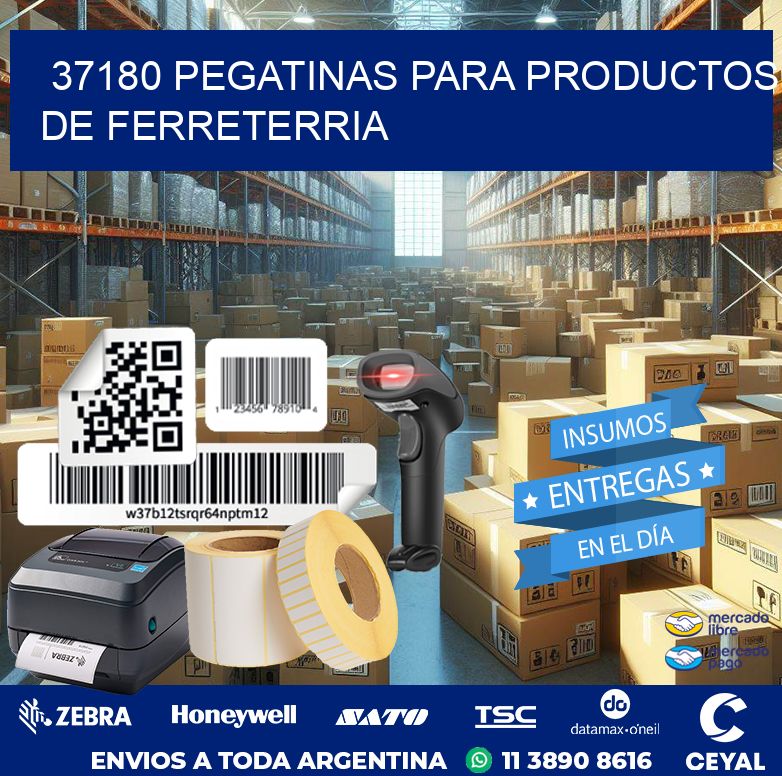 37180 PEGATINAS PARA PRODUCTOS DE FERRETERRIA