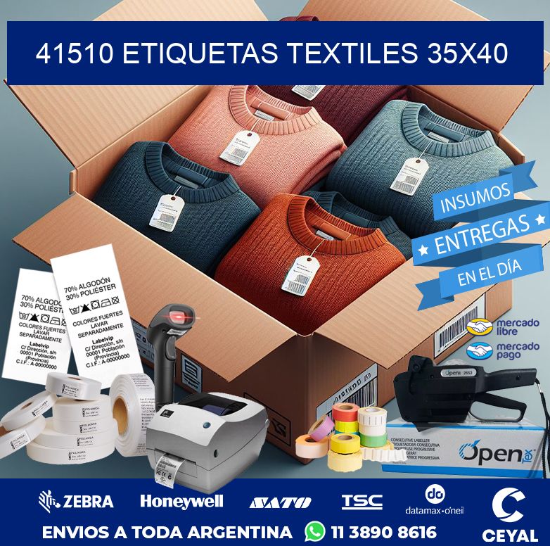 41510 ETIQUETAS TEXTILES 35X40