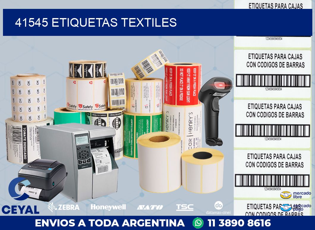 41545 ETIQUETAS TEXTILES