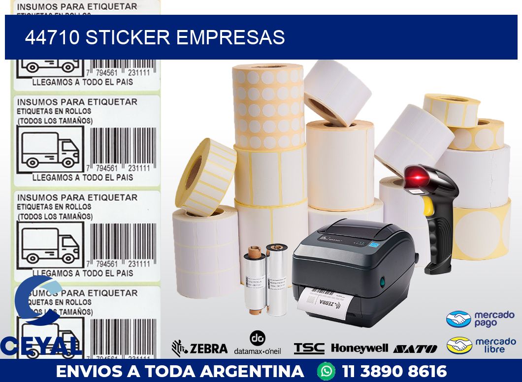 44710 STICKER EMPRESAS