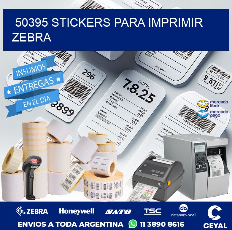 50395 STICKERS PARA IMPRIMIR ZEBRA