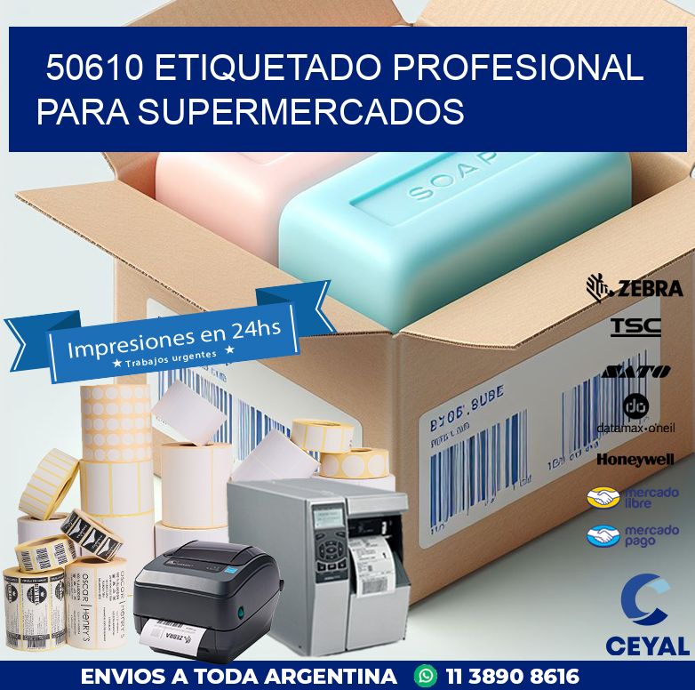 50610 ETIQUETADO PROFESIONAL PARA SUPERMERCADOS