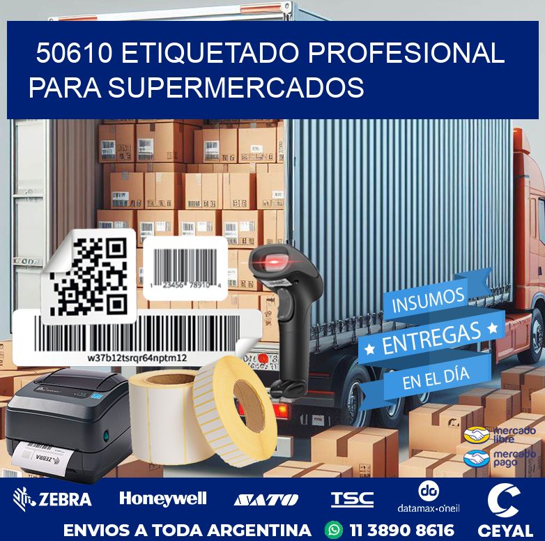 50610 ETIQUETADO PROFESIONAL PARA SUPERMERCADOS