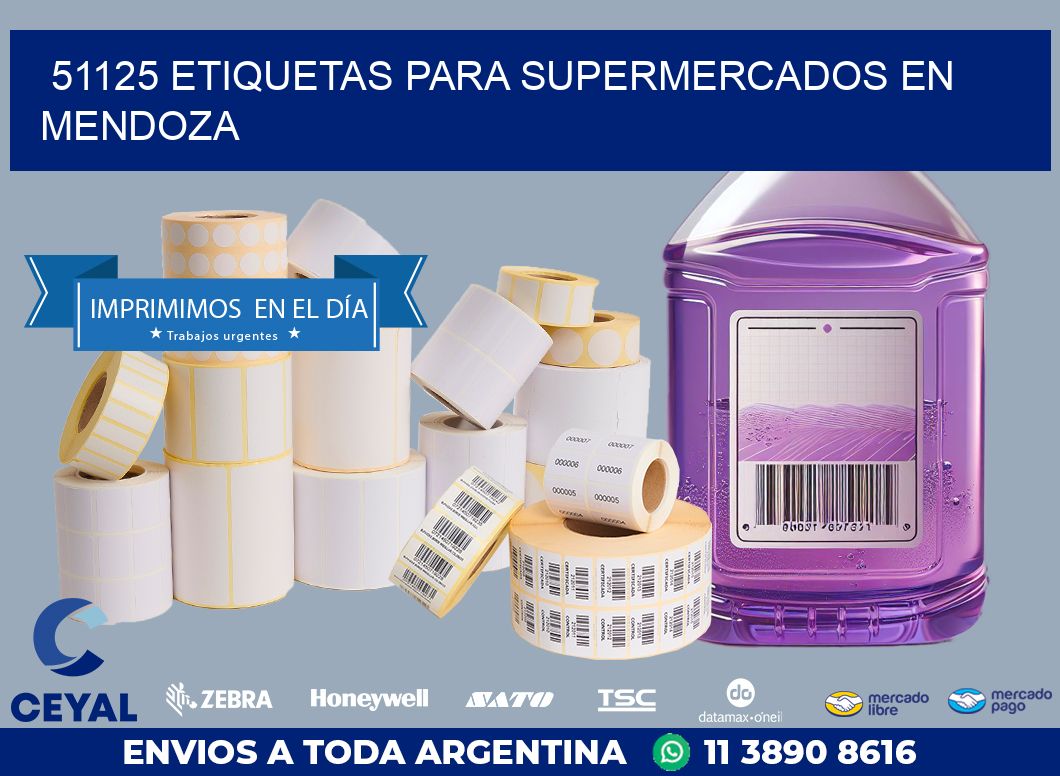 51125 ETIQUETAS PARA SUPERMERCADOS EN MENDOZA