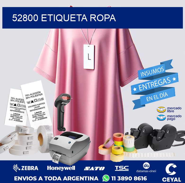 52800 ETIQUETA ROPA