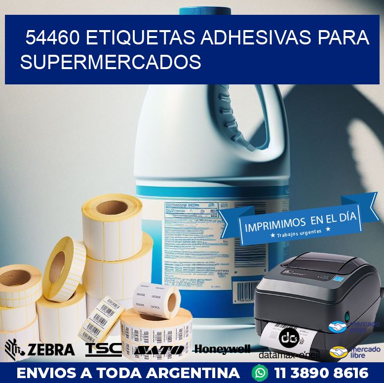 54460 ETIQUETAS ADHESIVAS PARA SUPERMERCADOS