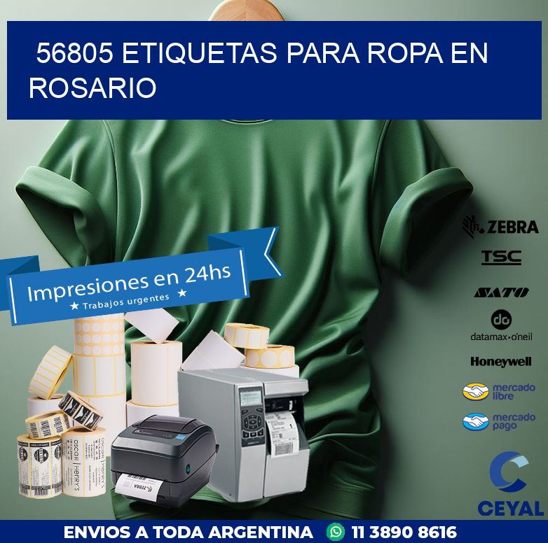 56805 ETIQUETAS PARA ROPA EN ROSARIO