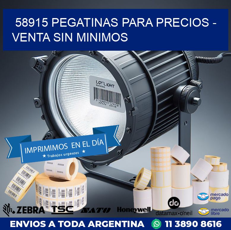 58915 PEGATINAS PARA PRECIOS – VENTA SIN MINIMOS