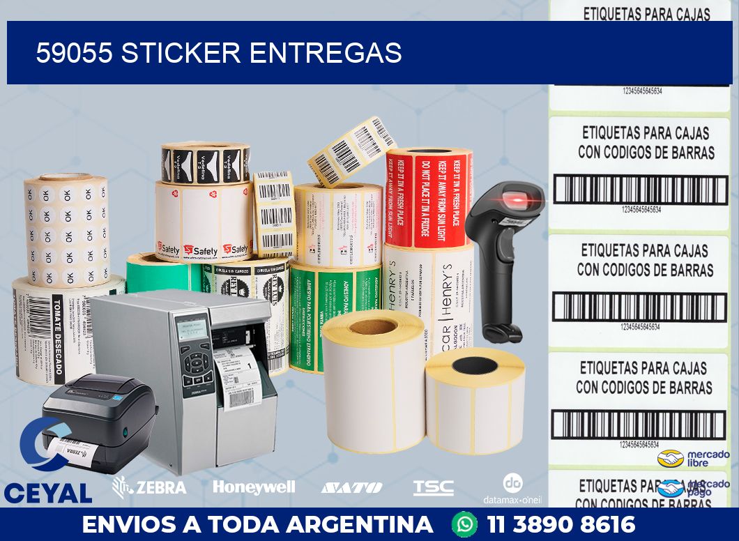 59055 STICKER ENTREGAS