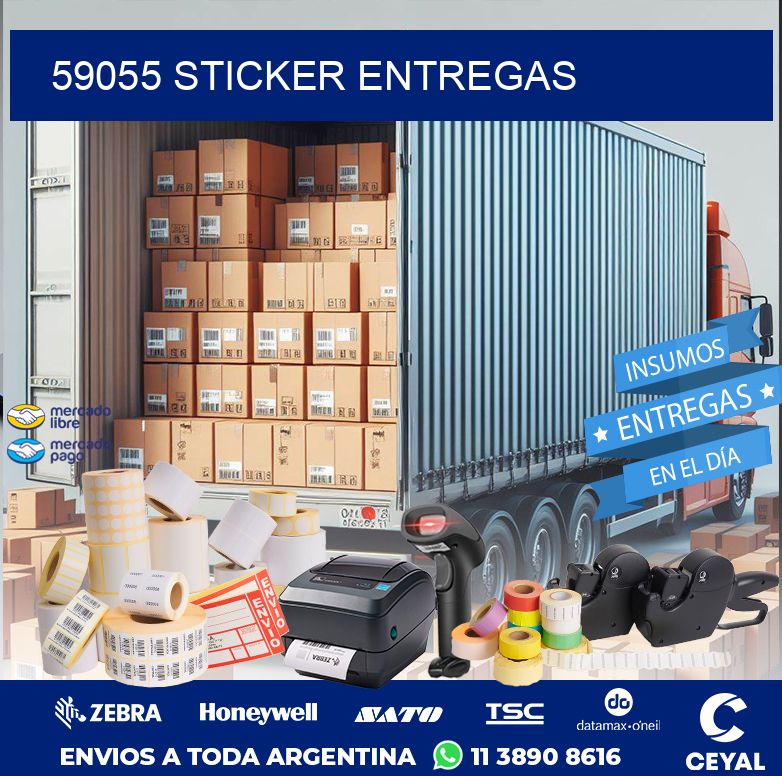 59055 STICKER ENTREGAS