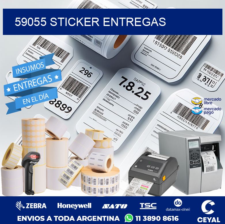 59055 STICKER ENTREGAS