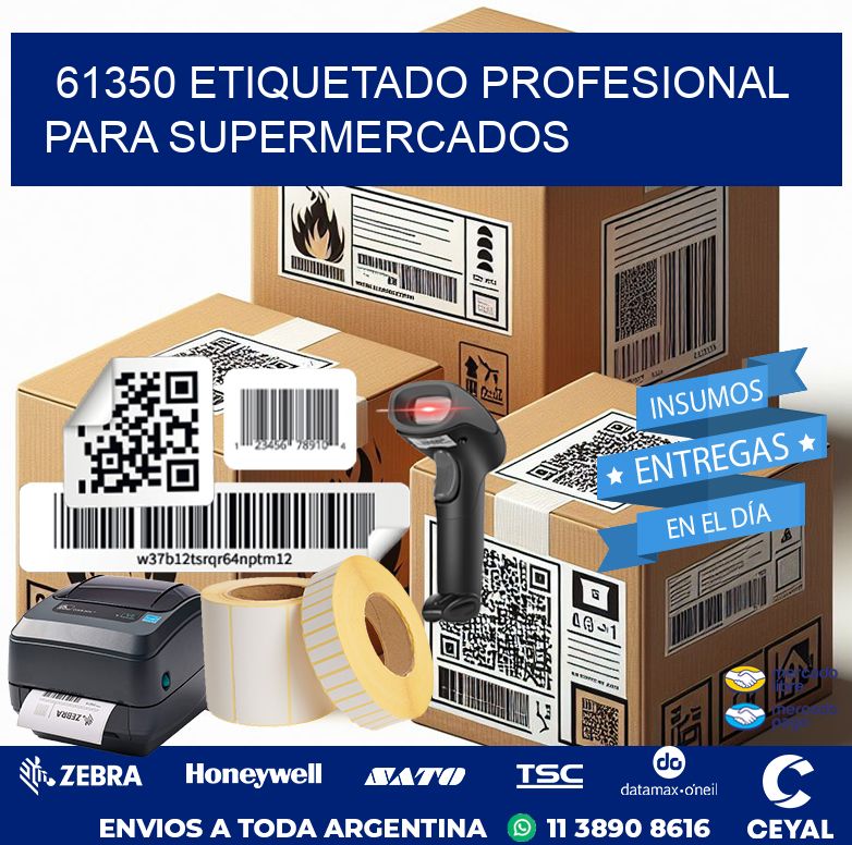 61350 ETIQUETADO PROFESIONAL PARA SUPERMERCADOS