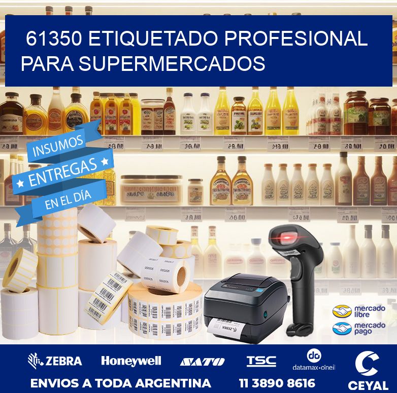 61350 ETIQUETADO PROFESIONAL PARA SUPERMERCADOS