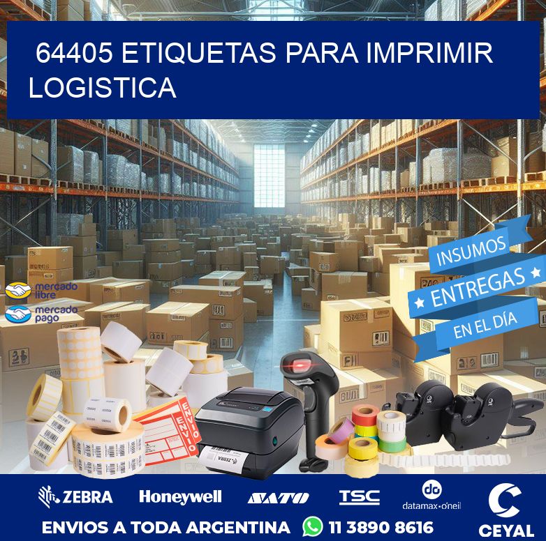 64405 ETIQUETAS PARA IMPRIMIR LOGISTICA
