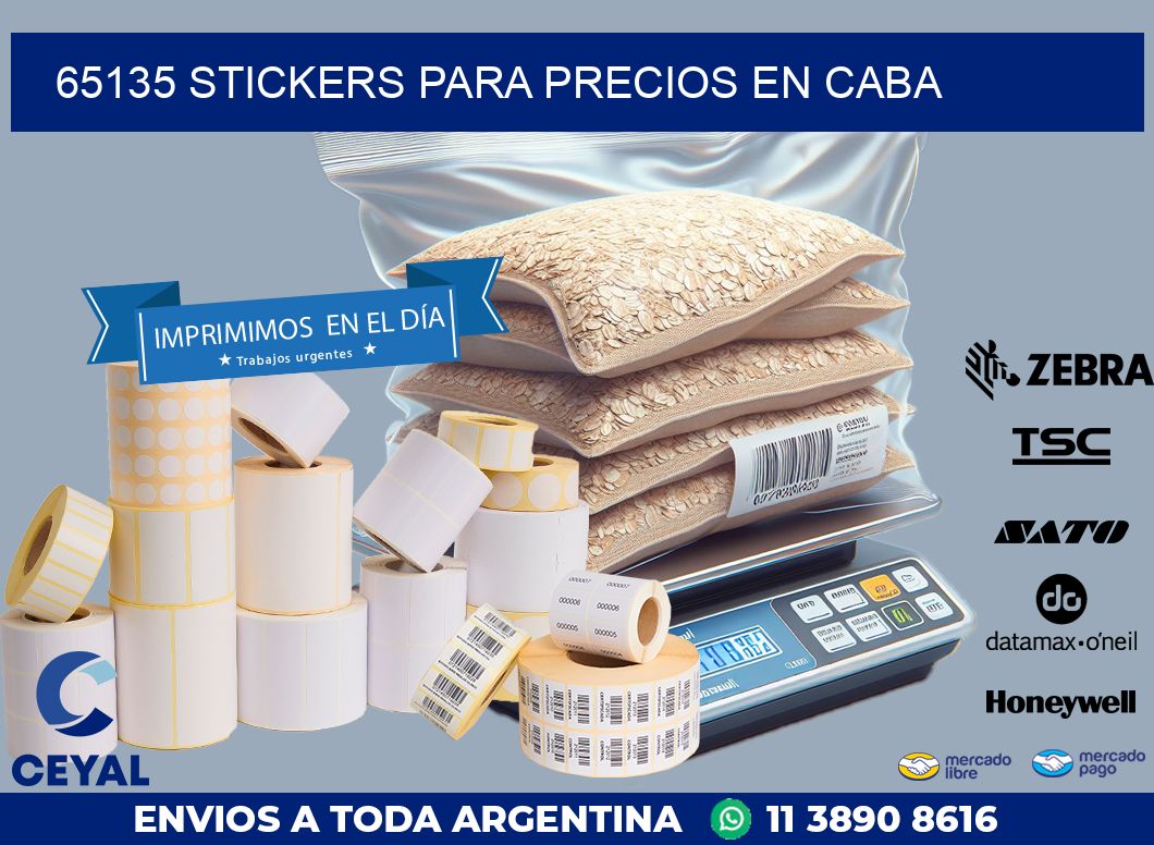 65135 STICKERS PARA PRECIOS EN CABA