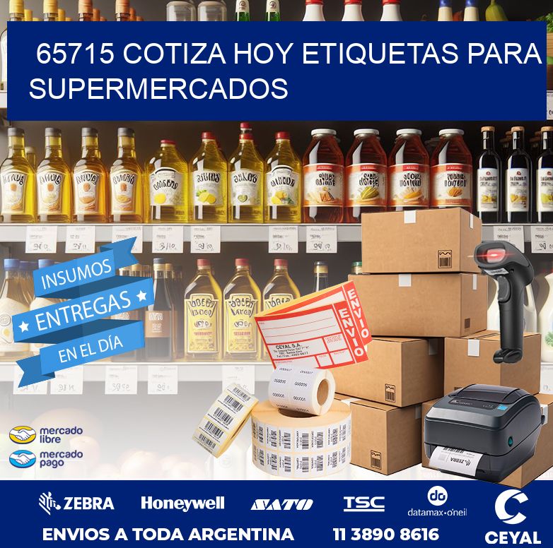 65715 COTIZA HOY ETIQUETAS PARA SUPERMERCADOS