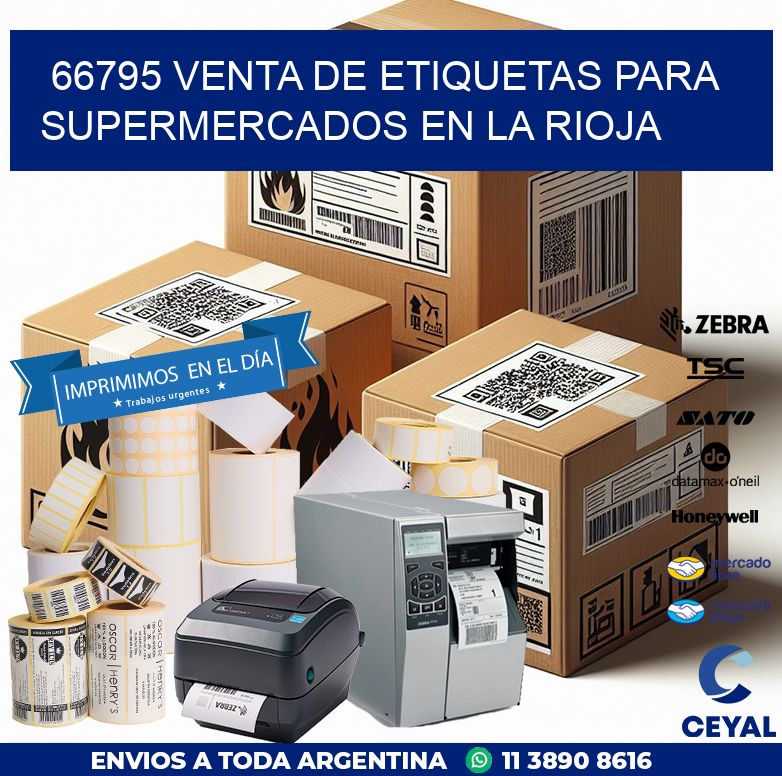 66795 VENTA DE ETIQUETAS PARA SUPERMERCADOS EN LA RIOJA
