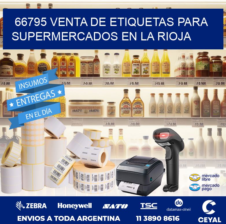66795 VENTA DE ETIQUETAS PARA SUPERMERCADOS EN LA RIOJA
