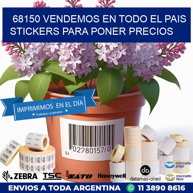 68150 VENDEMOS EN TODO EL PAIS STICKERS PARA PONER PRECIOS
