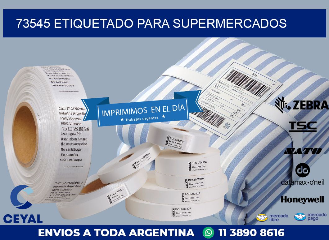 73545 ETIQUETADO PARA SUPERMERCADOS