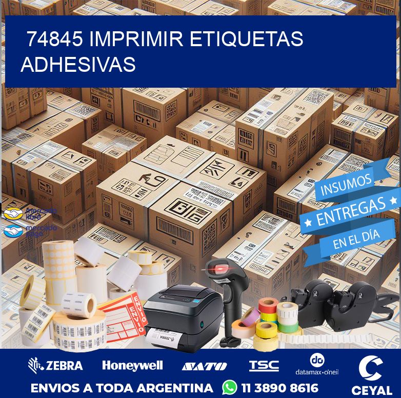 74845 IMPRIMIR ETIQUETAS ADHESIVAS