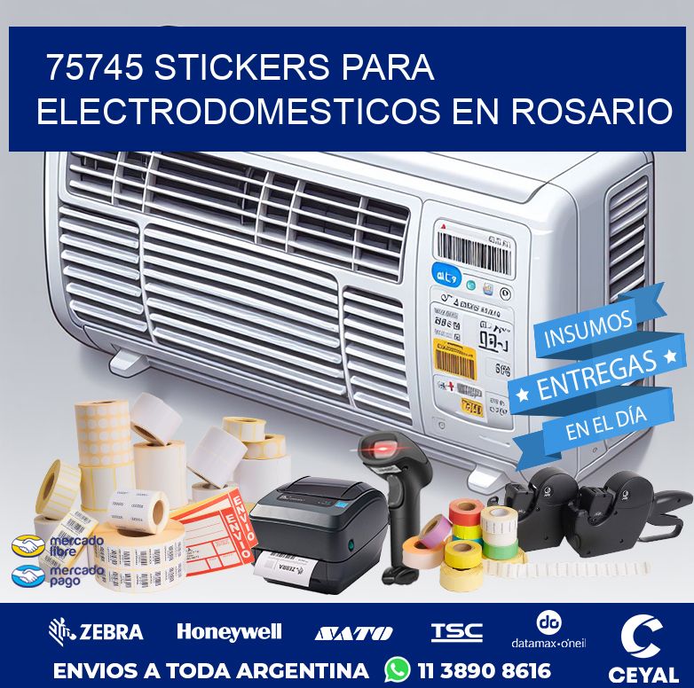 75745 STICKERS PARA ELECTRODOMESTICOS EN ROSARIO