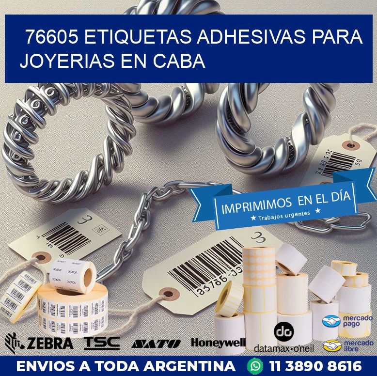 76605 ETIQUETAS ADHESIVAS PARA JOYERIAS EN CABA
