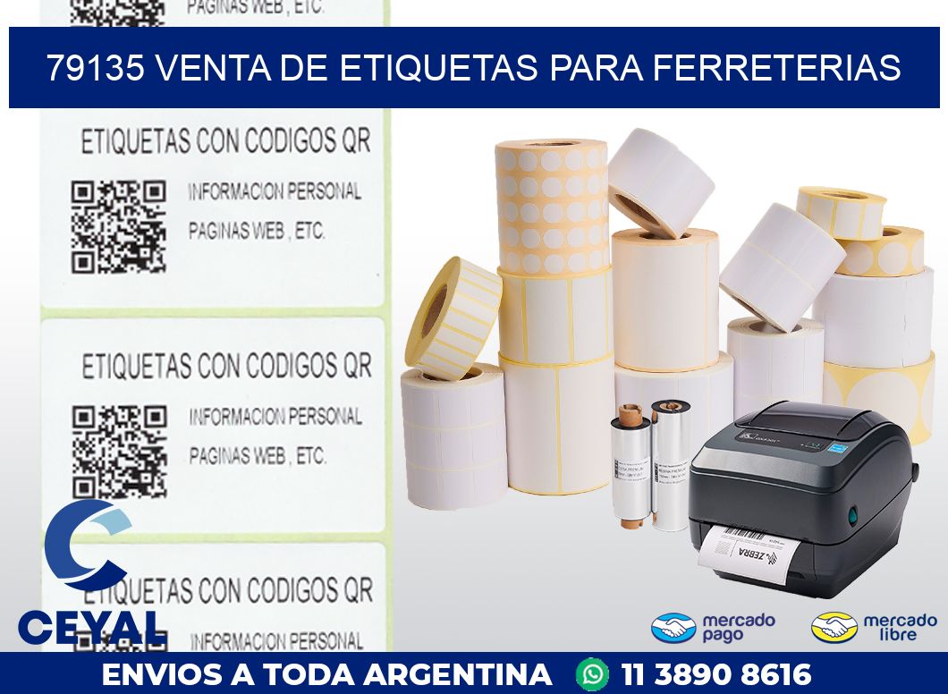 79135 VENTA DE ETIQUETAS PARA FERRETERIAS