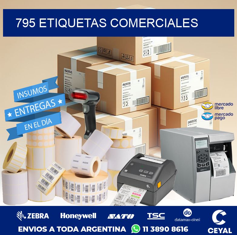 795 ETIQUETAS COMERCIALES