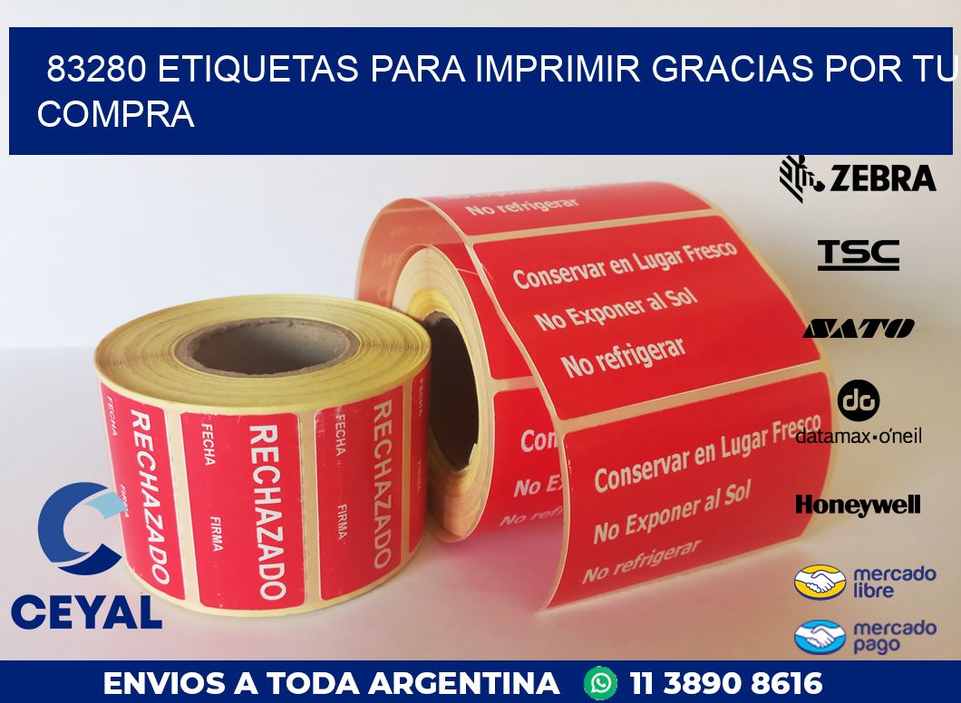 83280 ETIQUETAS PARA IMPRIMIR GRACIAS POR TU COMPRA