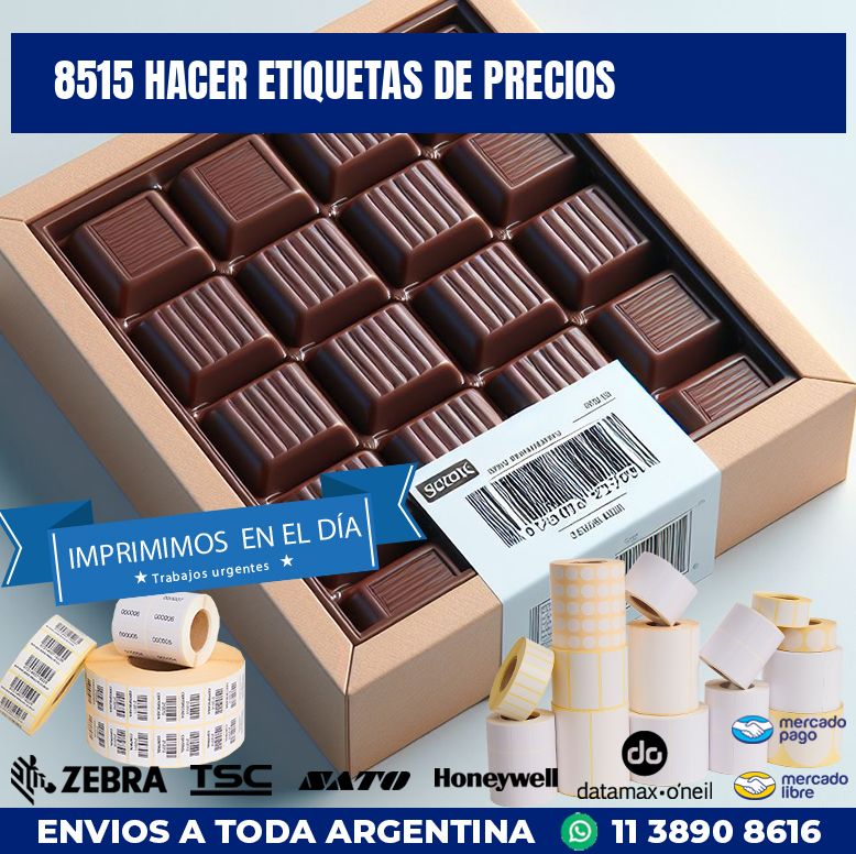 8515 HACER ETIQUETAS DE PRECIOS
