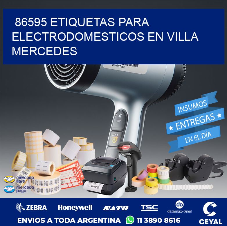 86595 ETIQUETAS PARA ELECTRODOMESTICOS EN VILLA MERCEDES