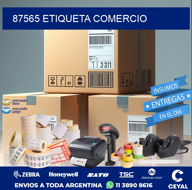 87565 ETIQUETA COMERCIO