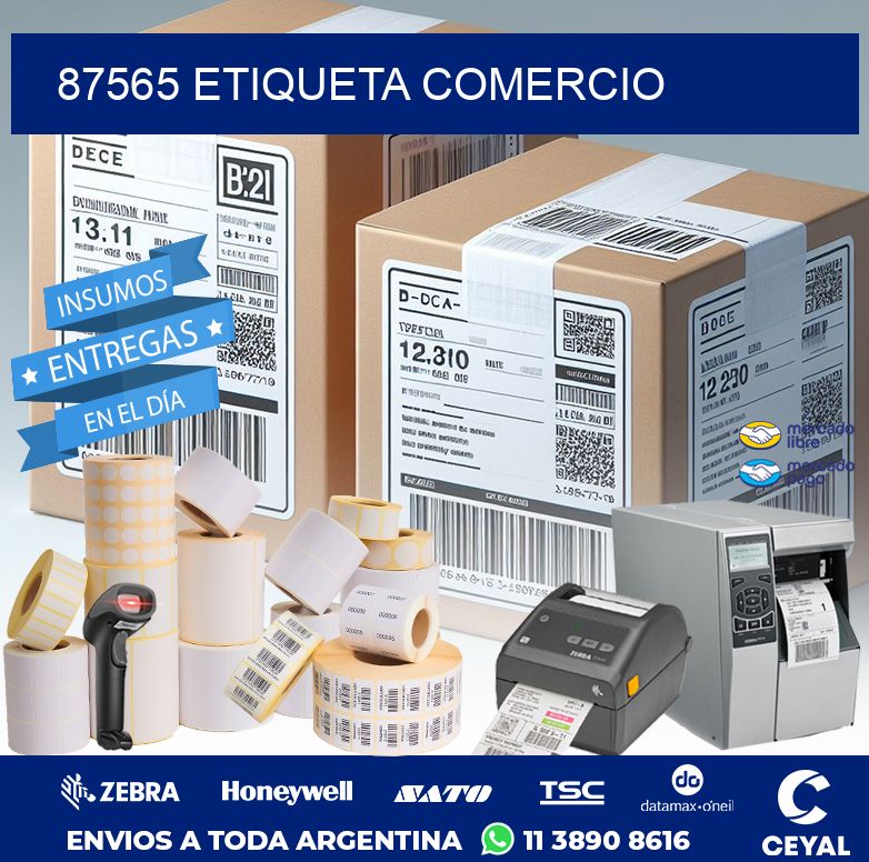 87565 ETIQUETA COMERCIO