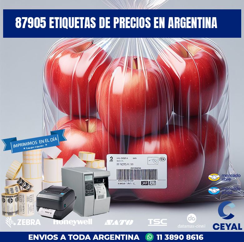 87905 ETIQUETAS DE PRECIOS EN ARGENTINA
