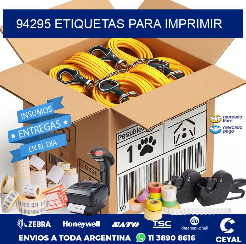 94295 ETIQUETAS PARA IMPRIMIR