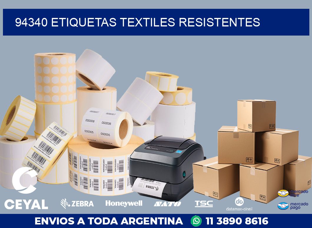 94340 ETIQUETAS TEXTILES RESISTENTES
