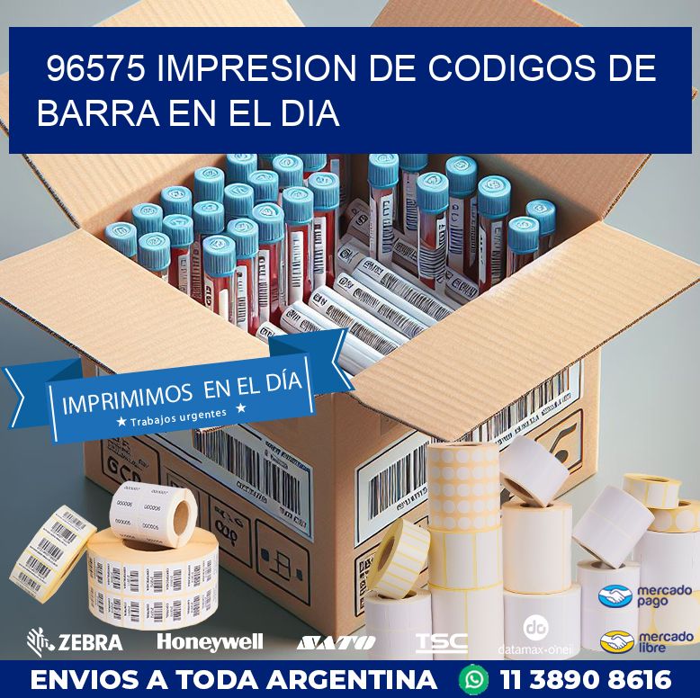 96575 IMPRESION DE CODIGOS DE BARRA EN EL DIA