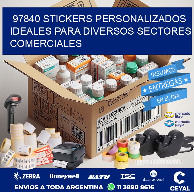 97840 STICKERS PERSONALIZADOS IDEALES PARA DIVERSOS SECTORES COMERCIALES