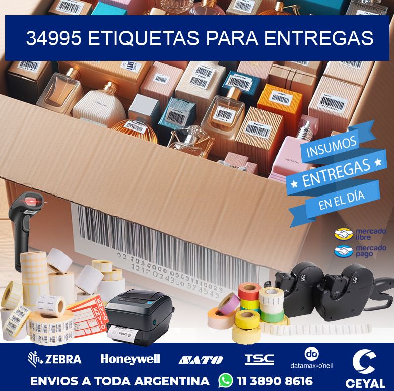 34995 ETIQUETAS PARA ENTREGAS