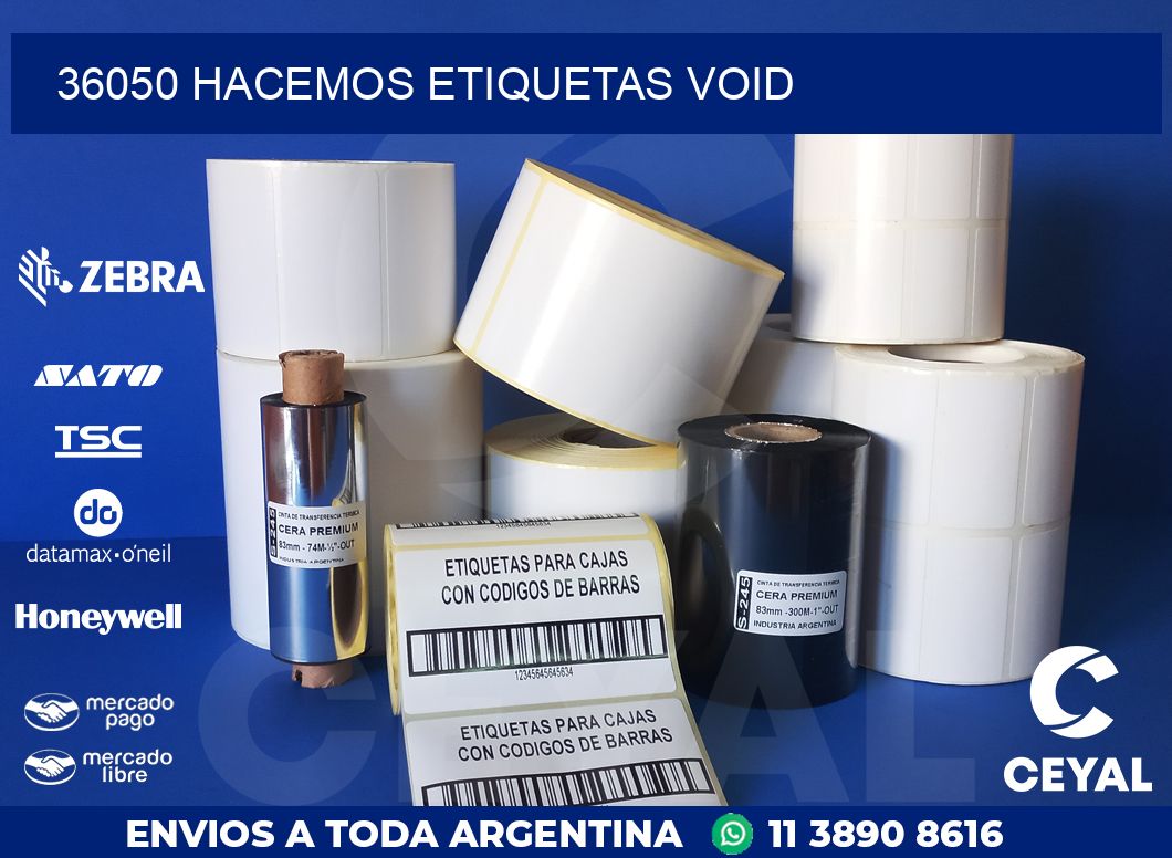 36050 HACEMOS ETIQUETAS VOID
