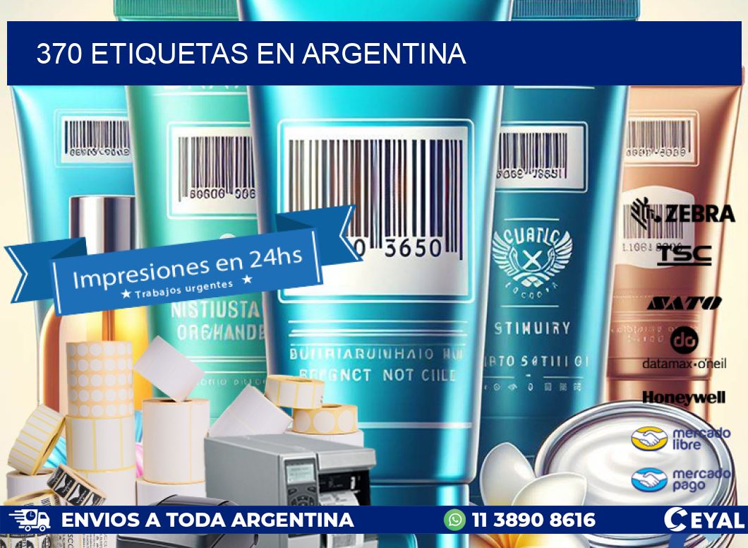 370 etiquetas en argentina