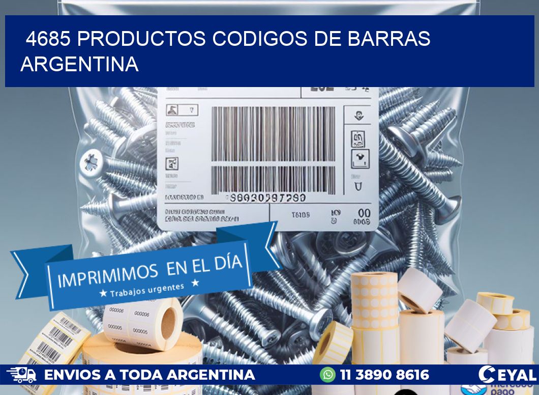 4685 productos codigos de barras argentina