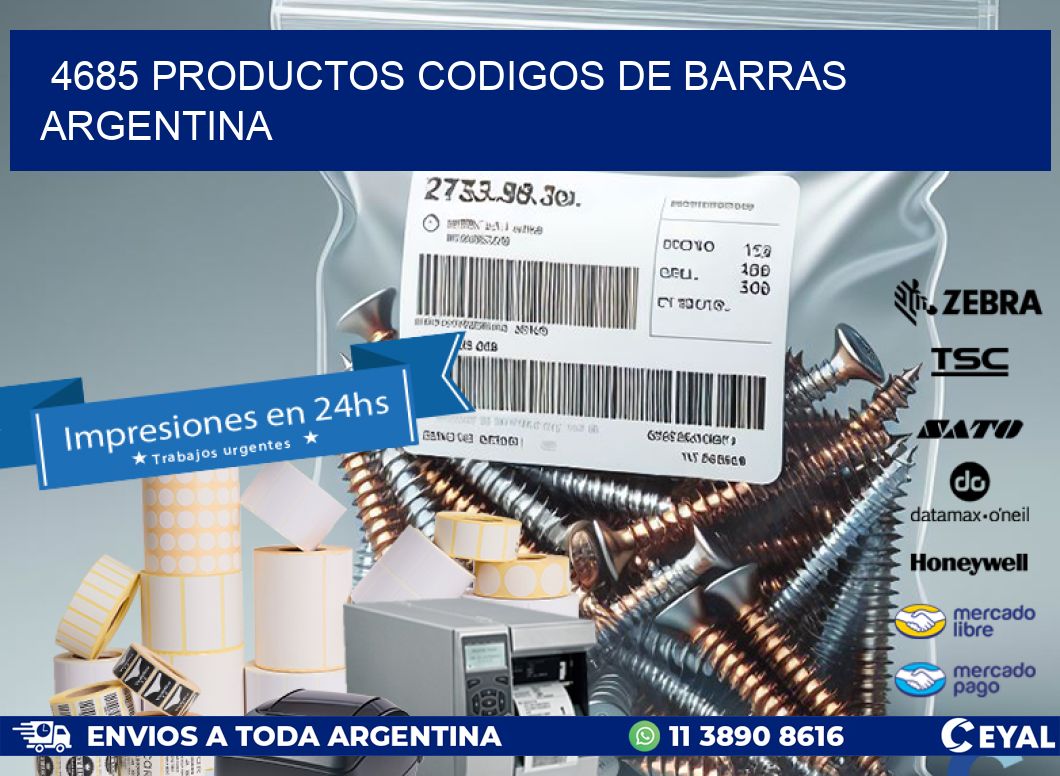 4685 productos codigos de barras argentina