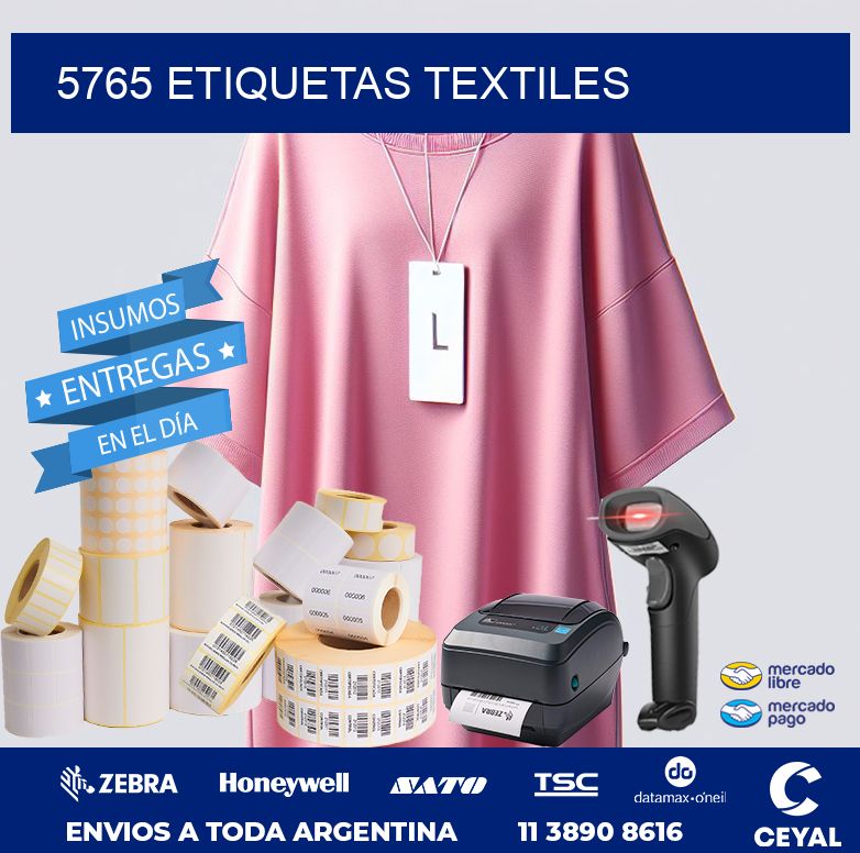 5765 ETIQUETAS TEXTILES